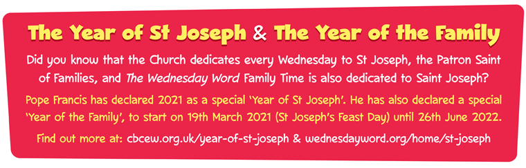 The Year of St Joseph & The Year of the Family